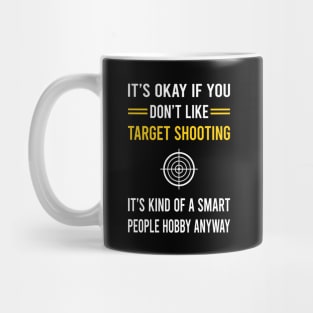 Smart People Hobby Target Shooting Mug